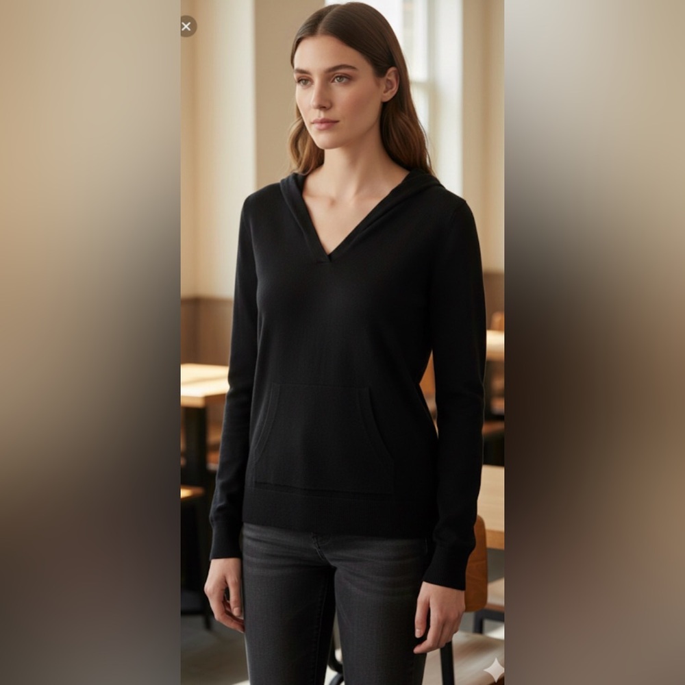Josephine Chaus, black sweater, size small